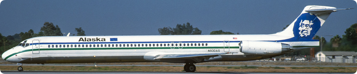 Pre-order 1:200 Alaska Airlines MD-83 “Polished” JX Models