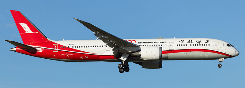 Pre-order 1:400 Shanghai Airlines B787-9 Dreamliner Aviation 400