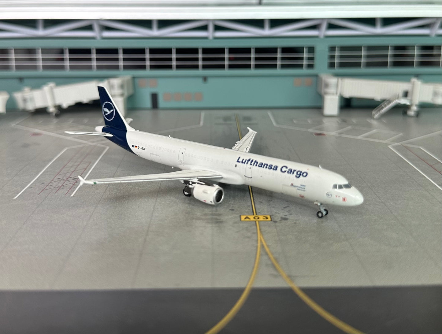 1:400 Lufthansa Cargo A321-200P2F NG Models