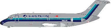 Pre-order 1:400 Eastern Air Lines DC-9-14 N8901E V1:400 Models
