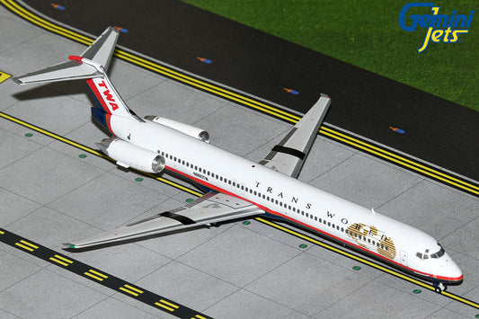 1:200 Trans World Airlines (TWA) MD-80 (final livery) Gemini200