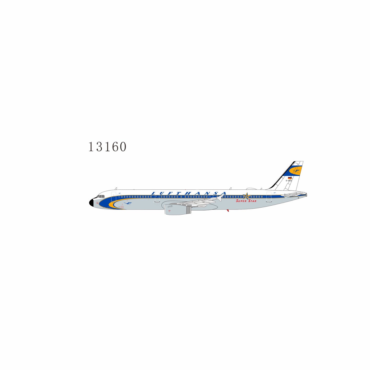 Pre-order 1:400 Lufthansa A321-200 “Super Star Heritage” NG Models