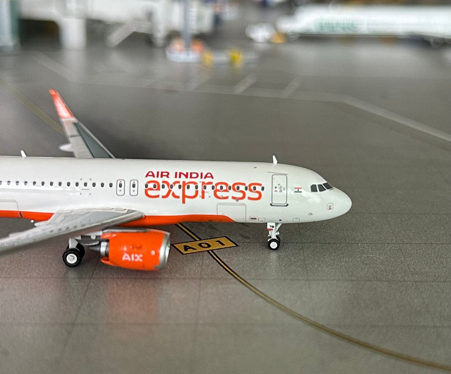 1:400 Air India Express A320-200 VT-JETS Pandamodel