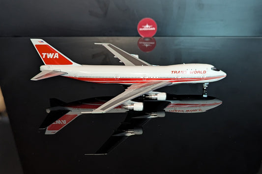 1:400 Trans World Airlines B747-100 N93105 HX Models