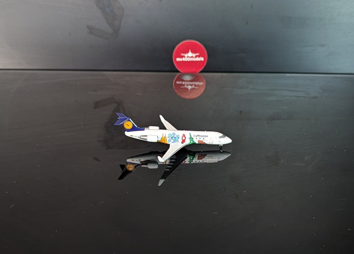 1:400 Lufthansa CityLine CRJ-200LR "Little Europe" JC Wings
