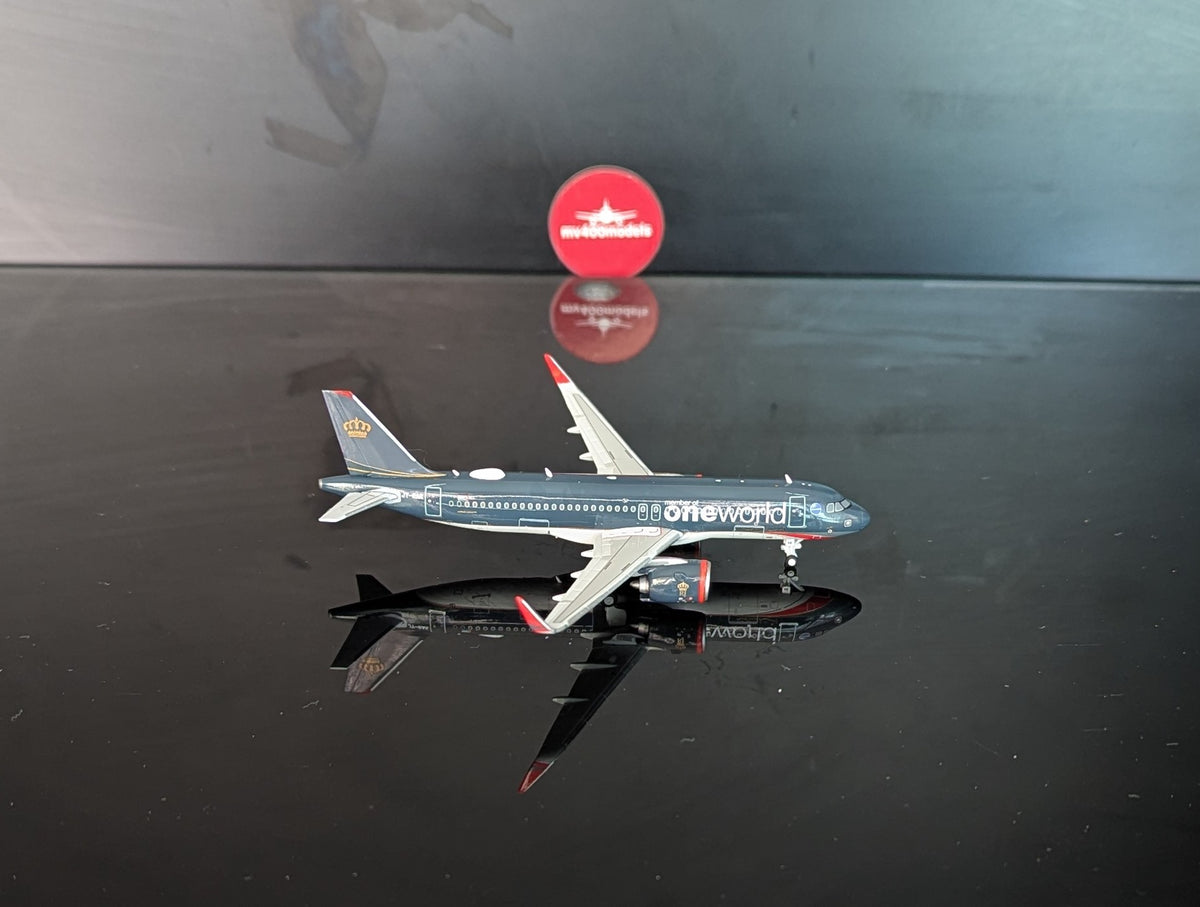 1:400 Royal Jordanian A320neo “Oneworld” JC Wings