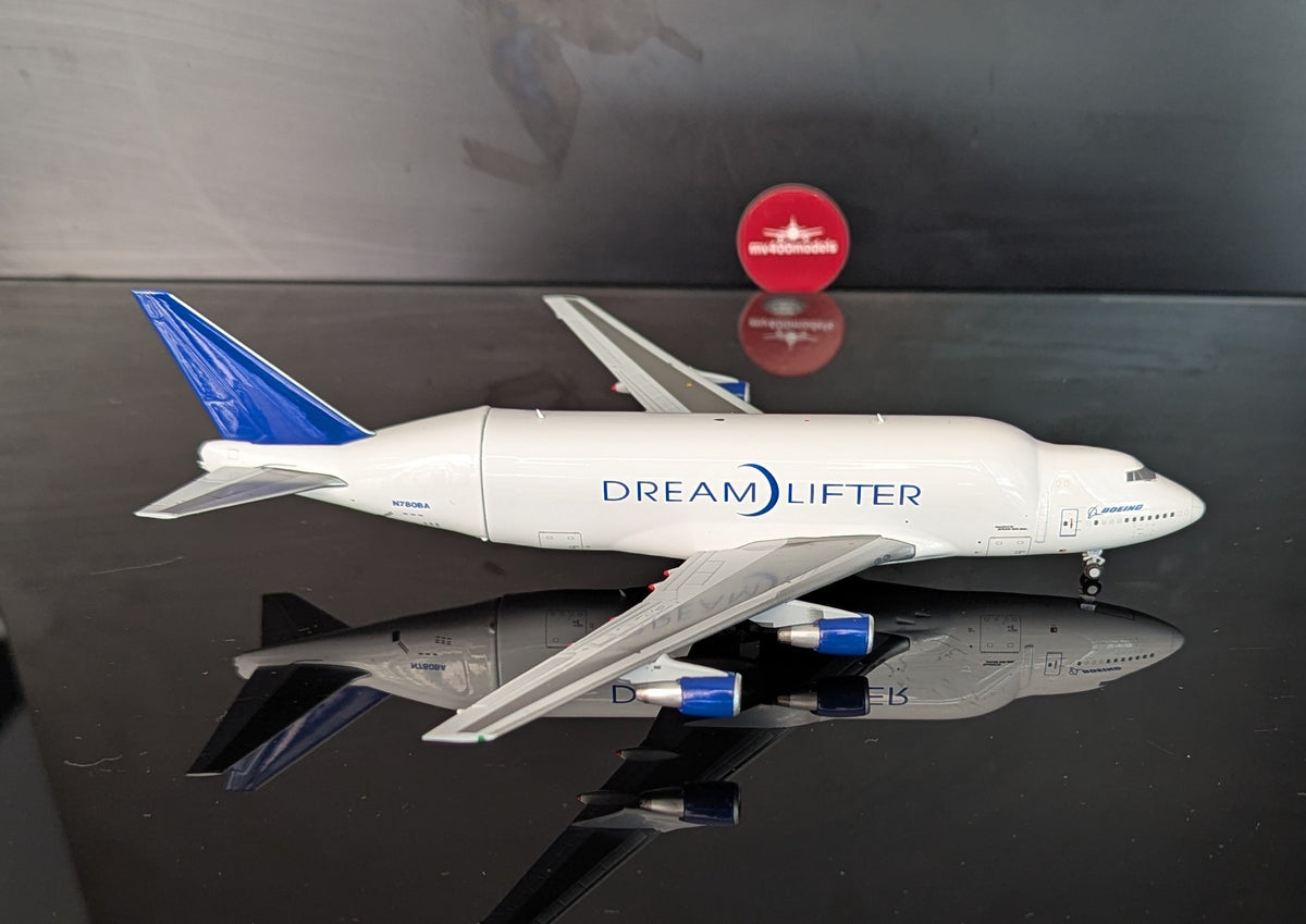 1:400 The Boeing Company B747-400LCF “Dreamlifter” N780BA JC Wings Interactive Series