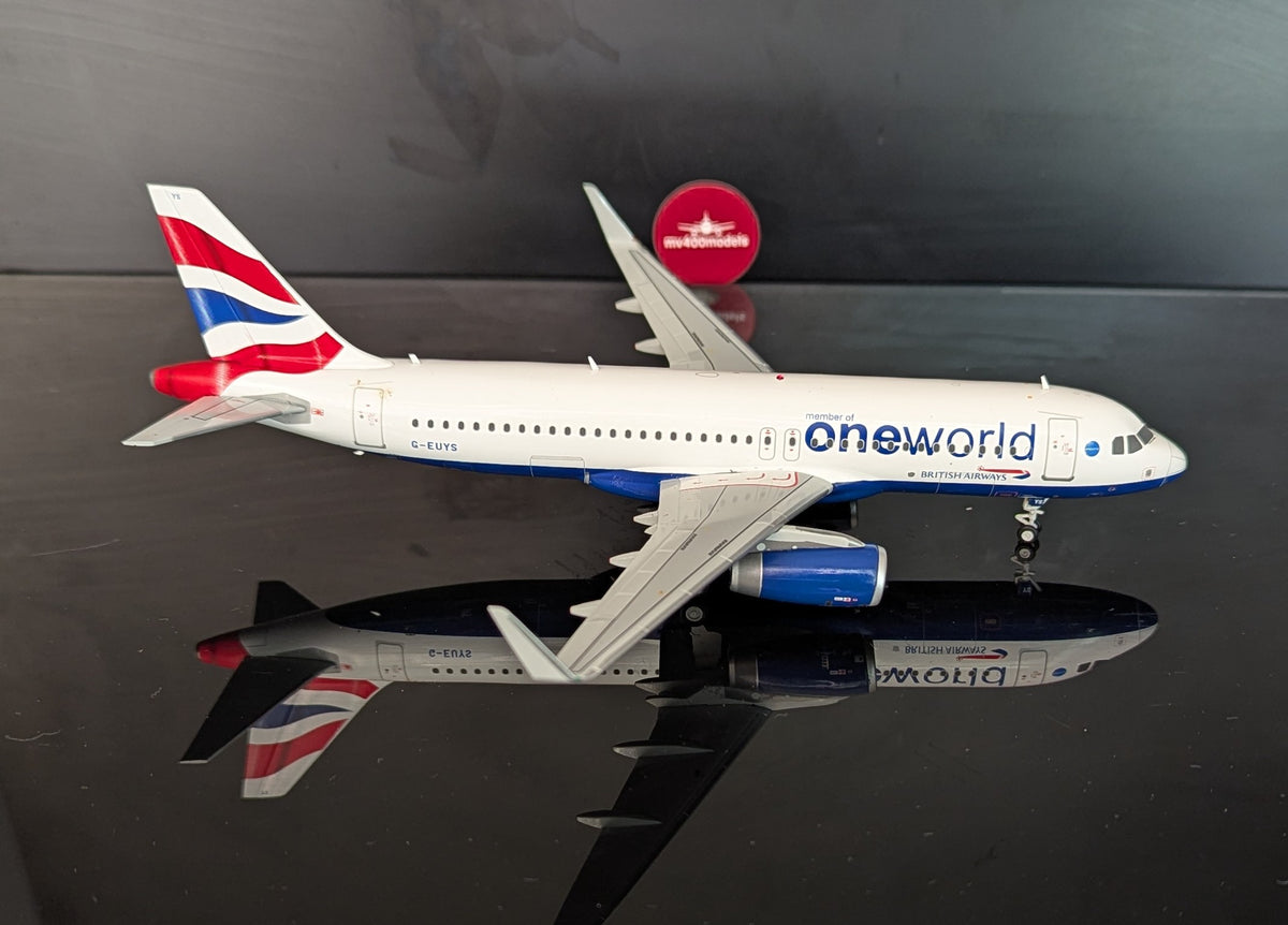 1:200 British Airways A320-100 “One World” JC Wings
