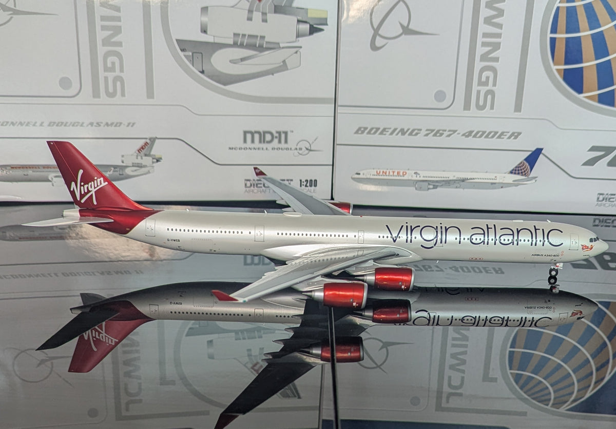 1:200 Virgin Atlantic A340-600 JC Wings