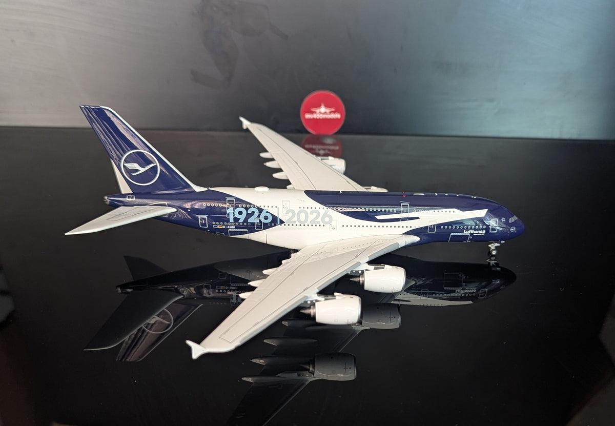 1:400 Lufthansa A380-800 “100 Year Anniversary” Aviation 400