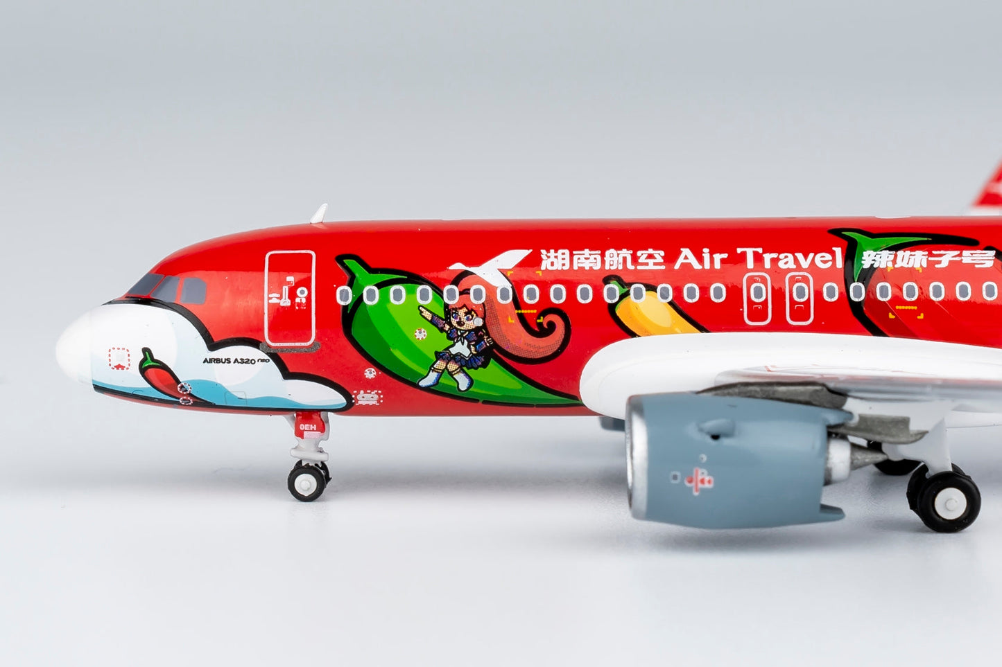 1:400 Air Travel A320neo "Spicy Girls in Hunan" NG Models
