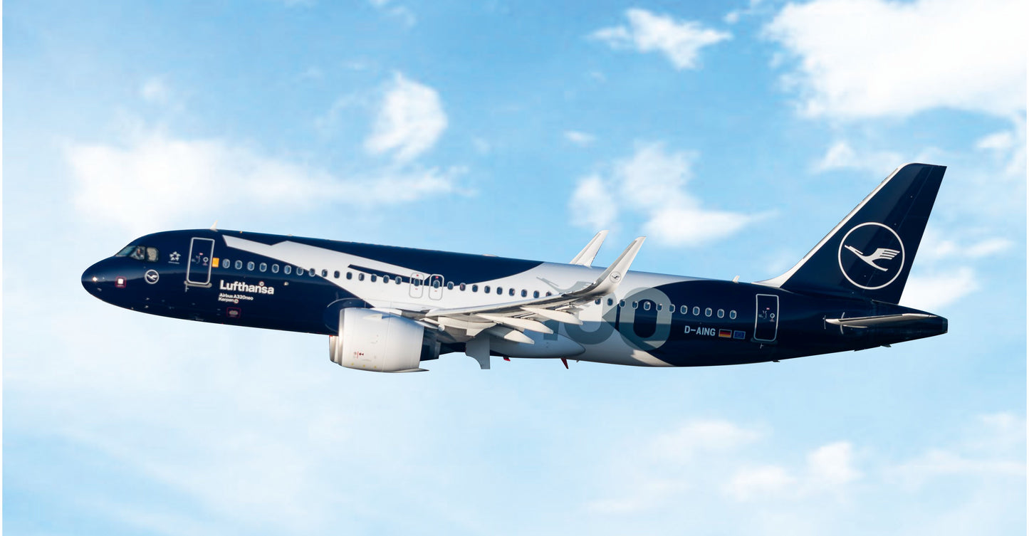 Pre-order 1:400 Lufthansa A320neo “100th Anniversary” Phoenix Models