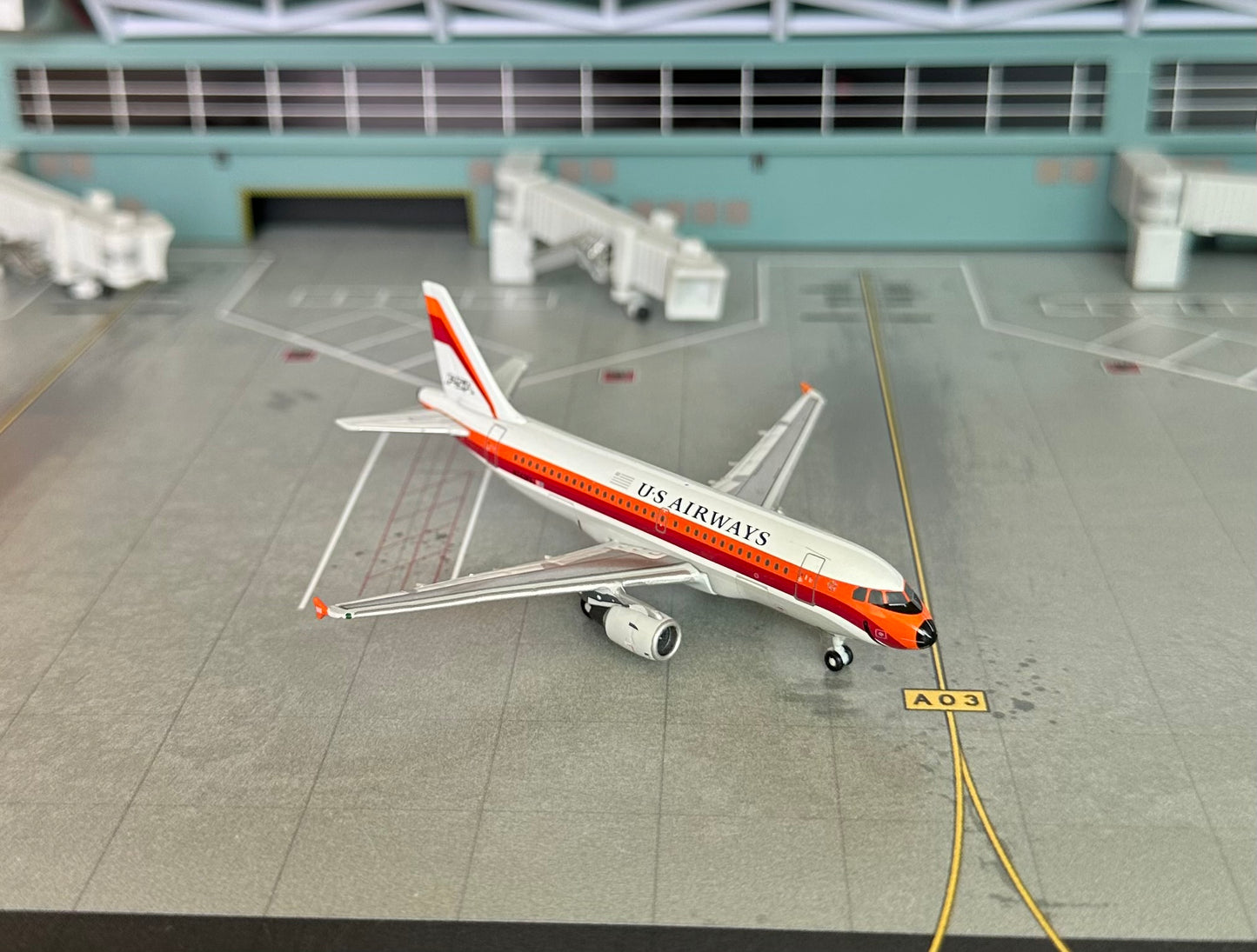 1:400 US Airways A319-100 "PSA" Gemini Jets