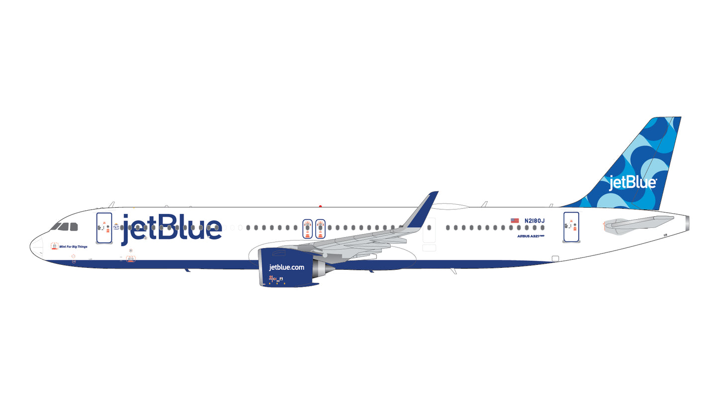 Pre-order 1:200 JetBlue A320neo N2180J Gemini200