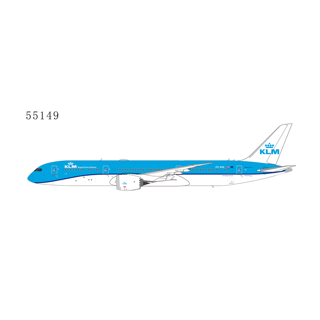 Preorder 1:400 KLM B787-9 Dreamliner PH-BHE NG Models