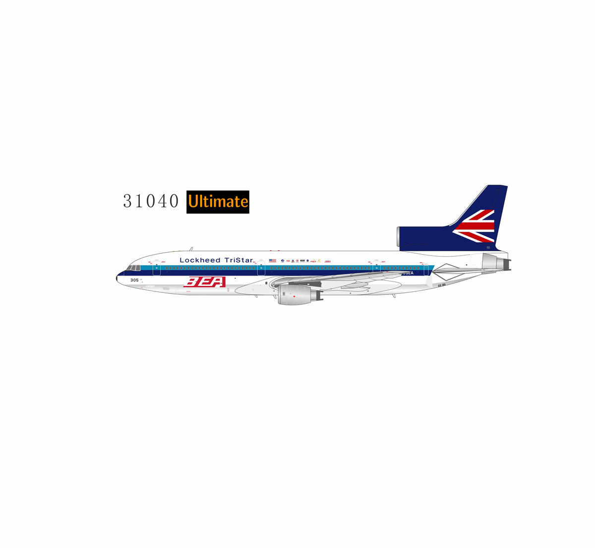 Pre-order 1:400 BEA Lockheed Martin L-1011-1 “BEA's contemporary livery” NG Models Ultimate Collection*