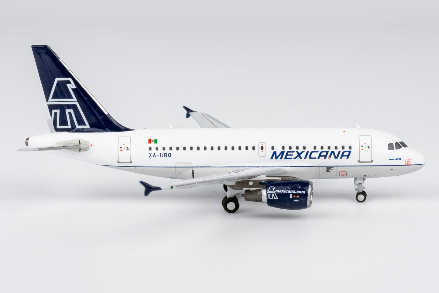 1:400 Mexicana A318-100 XA-UBQ “Old Colors” NG Models