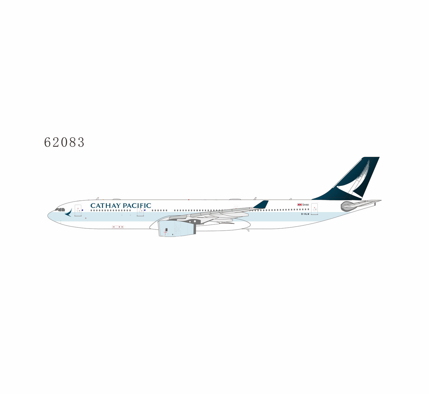 Preorder 1:400 Cathay Pacific A330-300 B-HLW NG Models