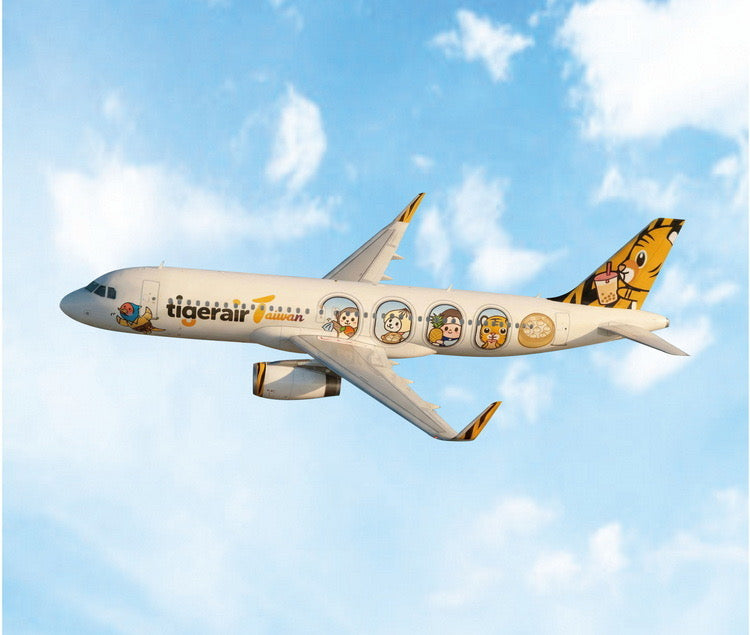 Pre-order 1:400 Tigerair Taiwan A320-200 Phoenix Models