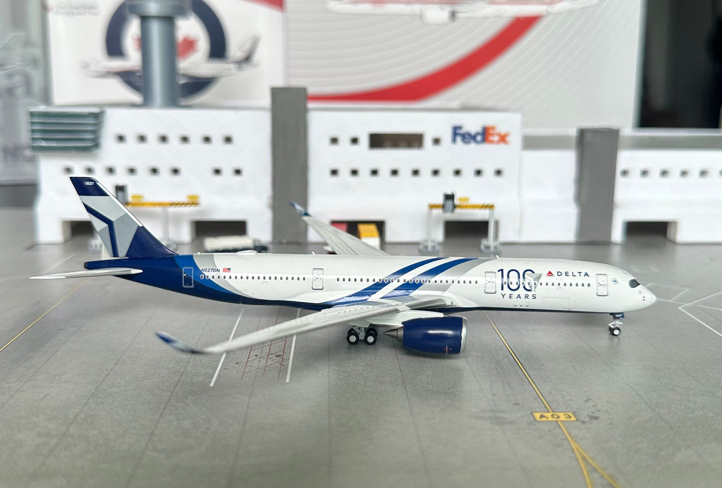 1:400 Delta Air Lines A350-900 “100th Annivarsary” NG Models
