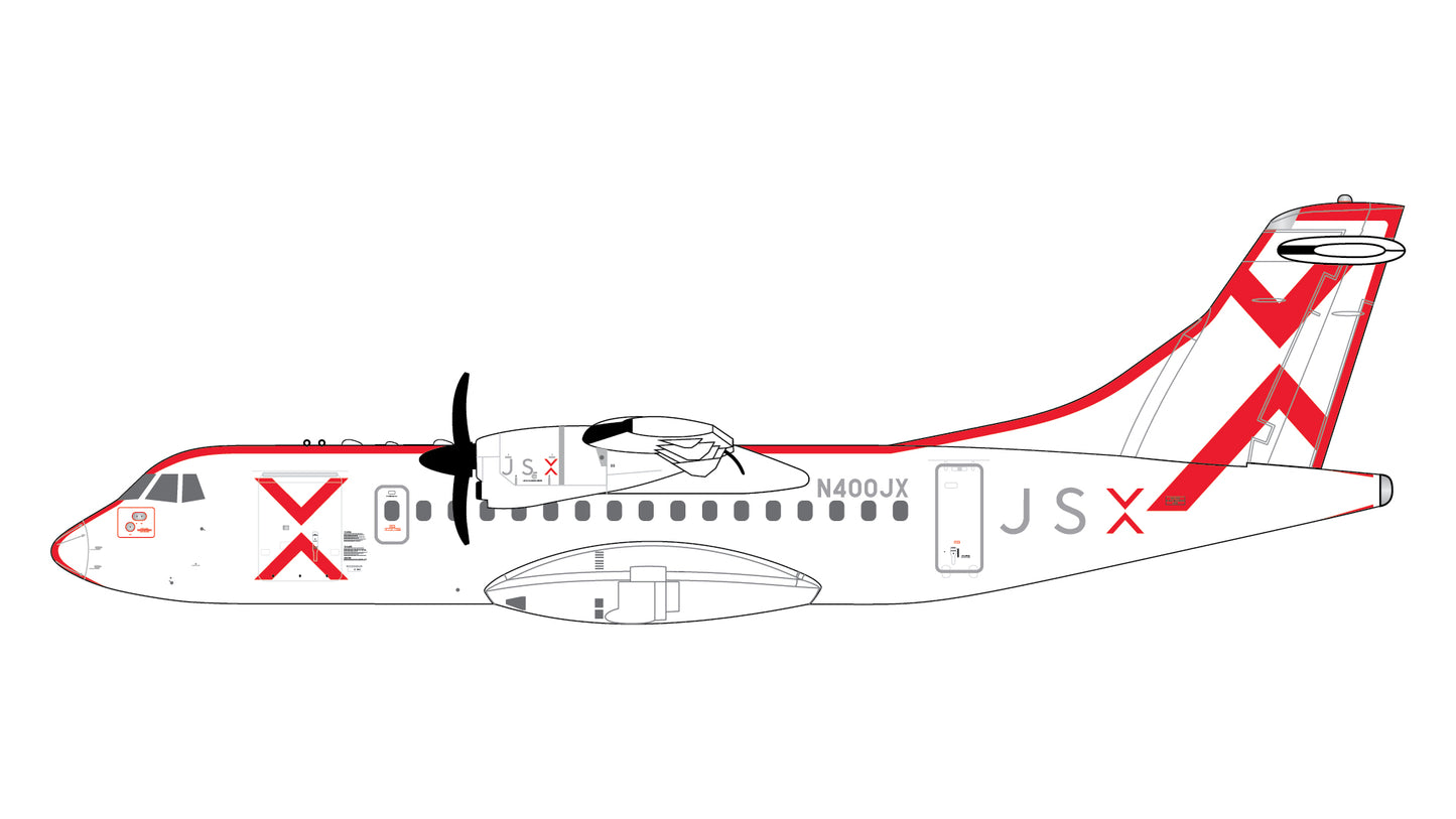Preorder 1:400 JSX ATR 42-600 Gemini Jets