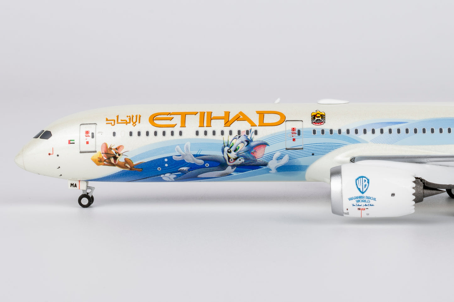 1:400 Etihad B787-10 Dreamliner “WB World Abu Dhabi” NG Models