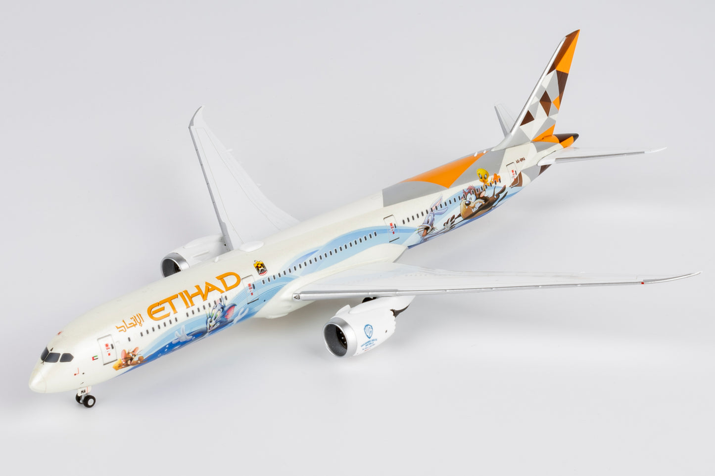 1:400 Etihad B787-10 Dreamliner “WB World Abu Dhabi” NG Models