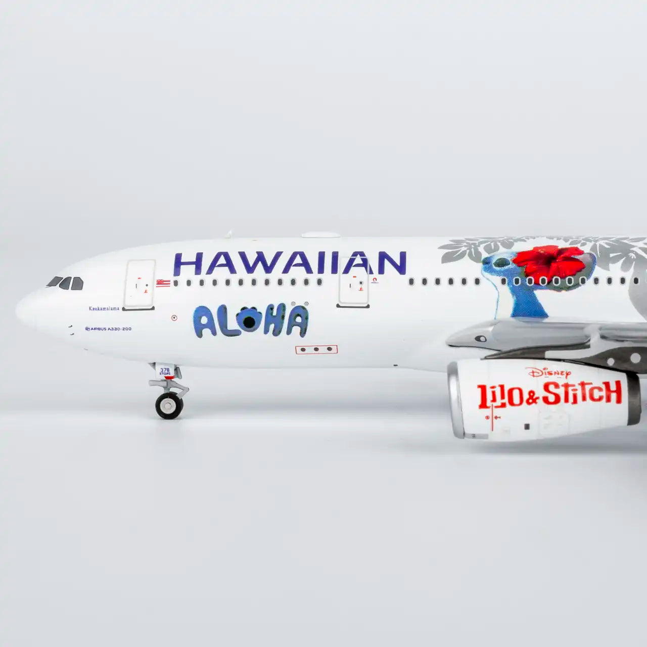 1:400 Hawaiian Airlines A330-200 N378HA “Lilo and Stitch” NG Models