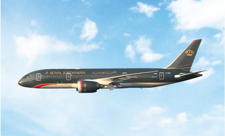 Pre-order 1:400 Royal Jordanian B787-8 Dreamliner Phoenix Models