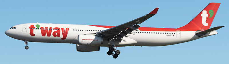 Pre-order 1:400 T’Way Air A330-300 Aviation 400