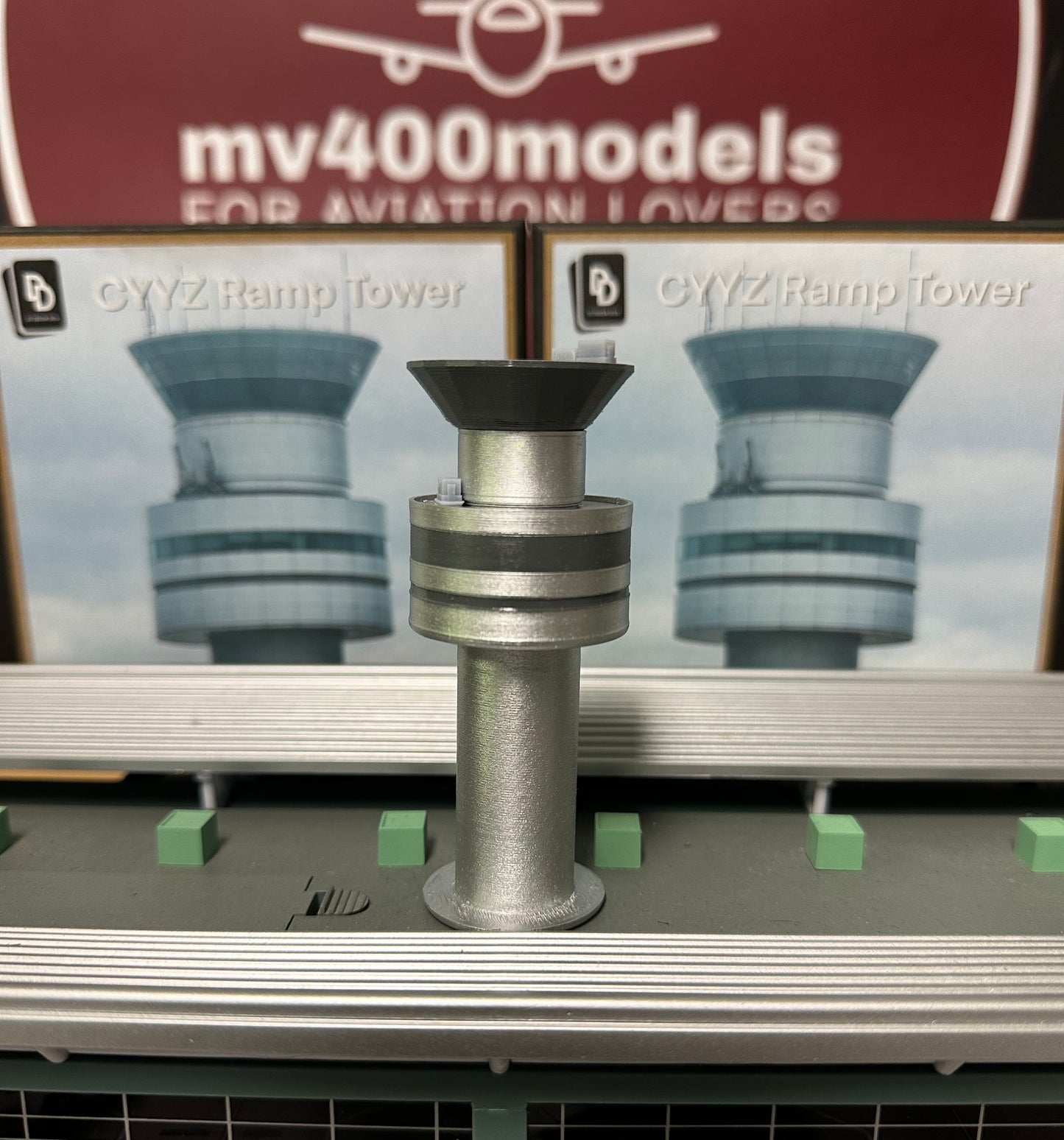1:400 CYYZ Ramp Tower  - 3D Design Deck