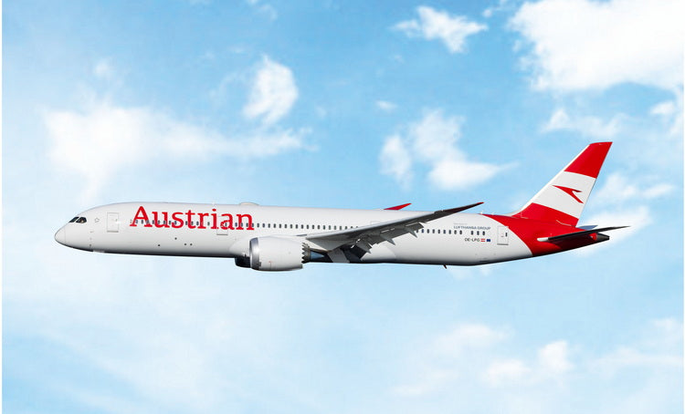 Pre-order 1:400 Austrian Airlines B787-9 Dreamliner Phoenix Models