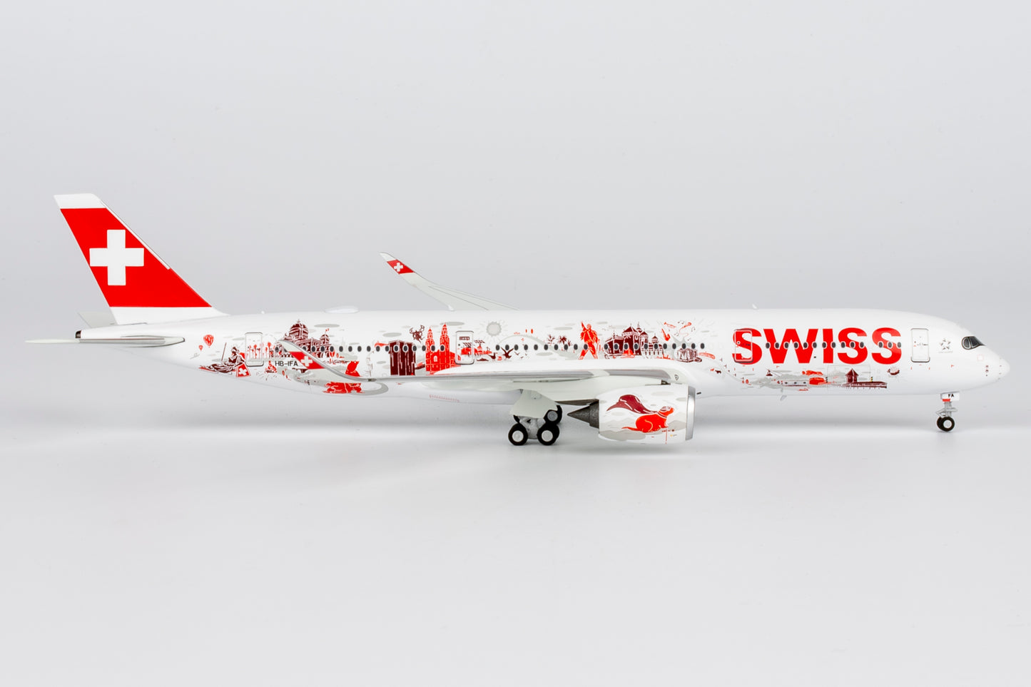 1:400 Swiss A350-900 HB-IFA “Wanderlust” ULTIMATE COLLECTION** NG Models