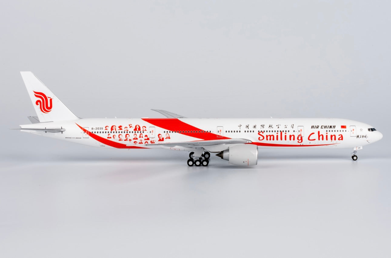 1:400 Air China B777-300ER B-2035 “Smiling China” NG Models