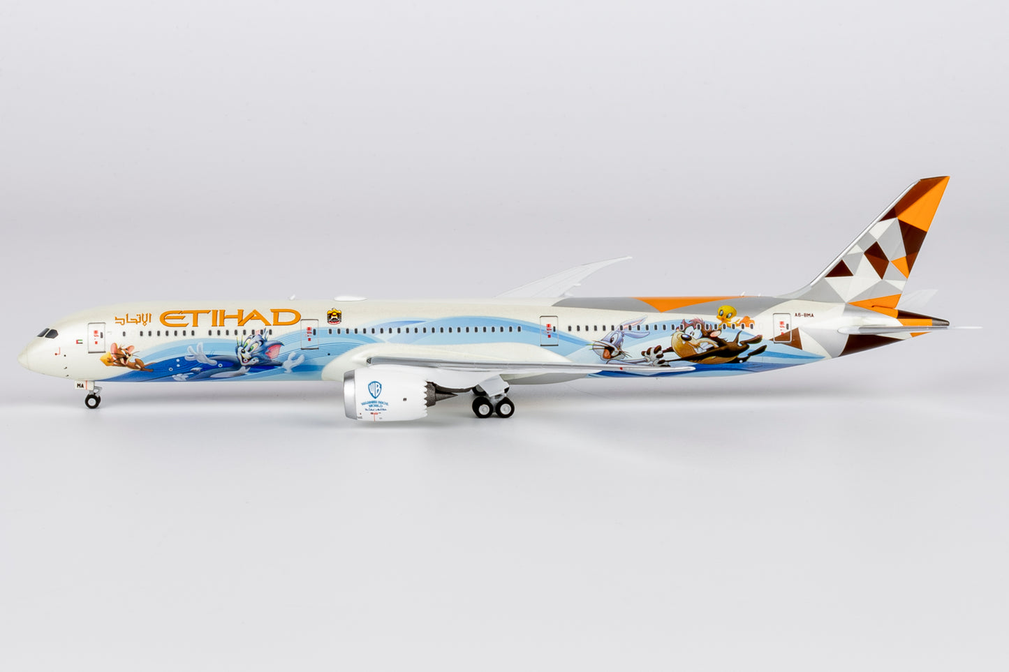1:400 Etihad B787-10 Dreamliner “WB World Abu Dhabi” NG Models