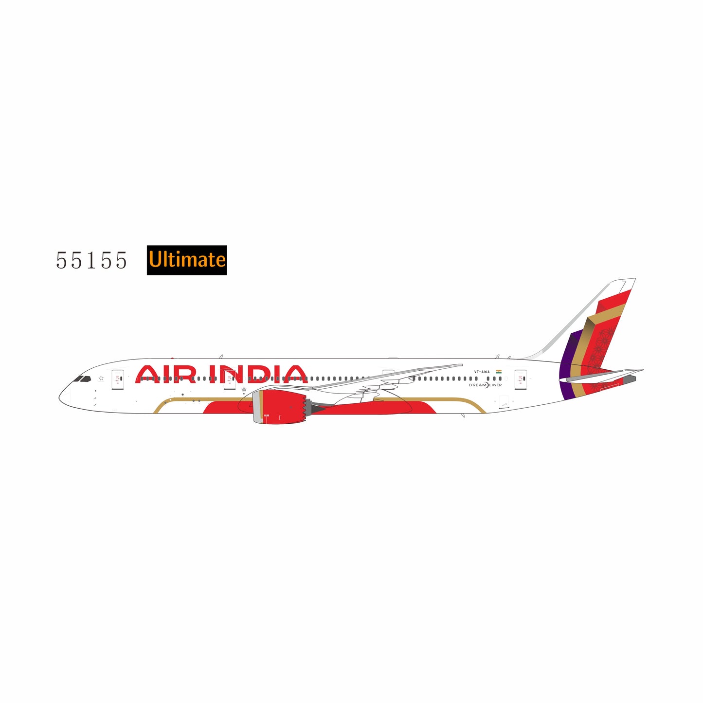 Pre-order 1:400 Air India 787-9 Dreamliner NG Models Ultimate Collection