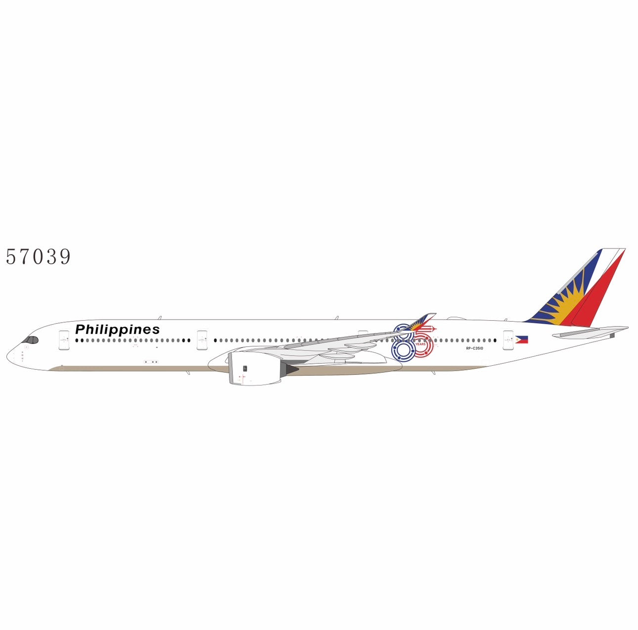 Preorder 1:400 Philippines Airlines A350-1000 NG Models