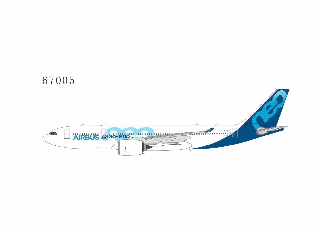 Preorder 1:400 Airbus Industries A330-800 F-WTTO NG Models