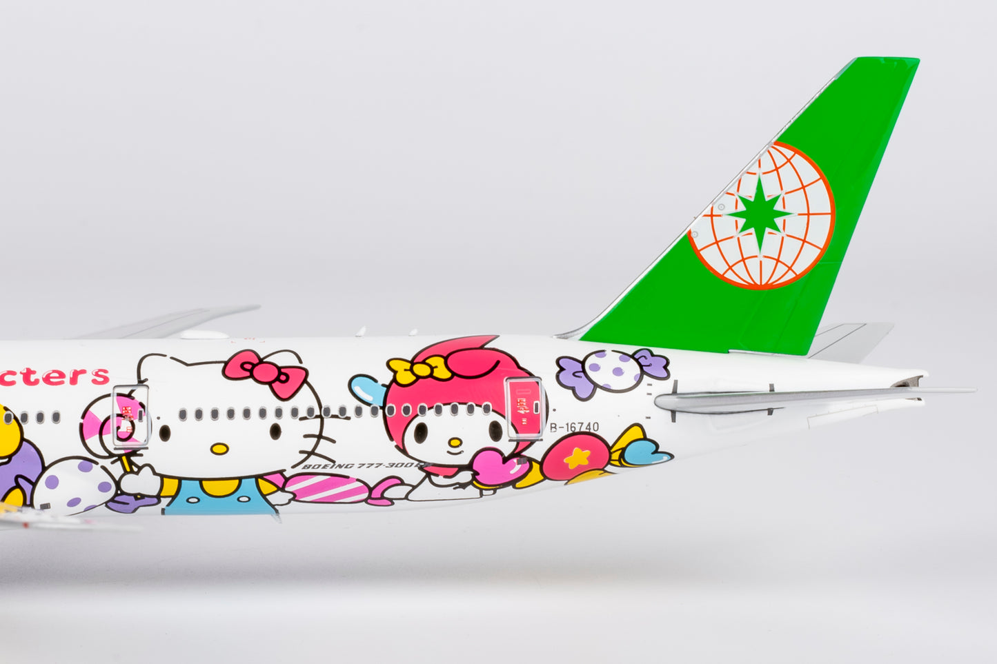 1:400 Eva Air B777-300ER “Hello Kitty Candy Jet” NG Models