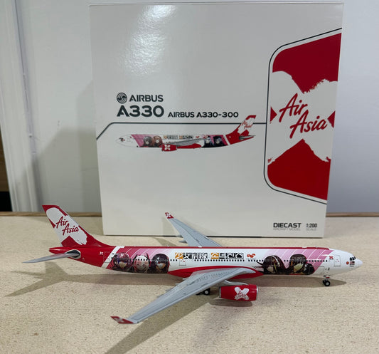 1:200 AirAsia X A330-300 “Girls Frontline” JC Wings
