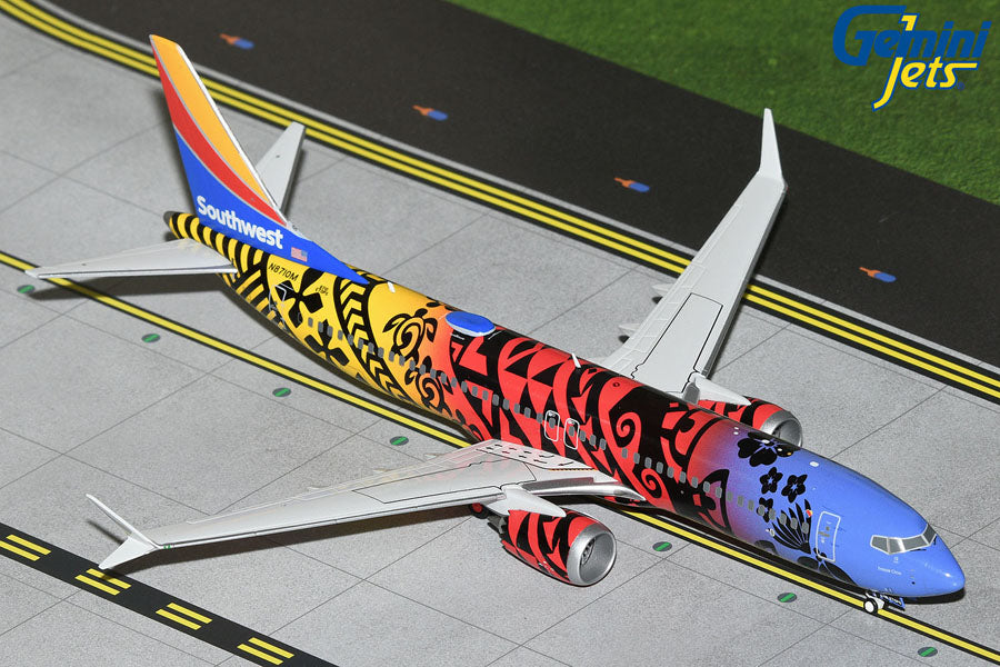 1:200 Southwest Airlines B737 MAX 8 “Imua One” livery Gemini200