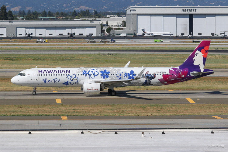 Pre-order 1:400 Hawaiian Air A321neo “Lilo and Stitch” Phoenix Models