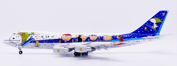 Pre-order 1:200 ANA All Nippon Airways B747-100SR “Snoopy Jet” JC Wings
