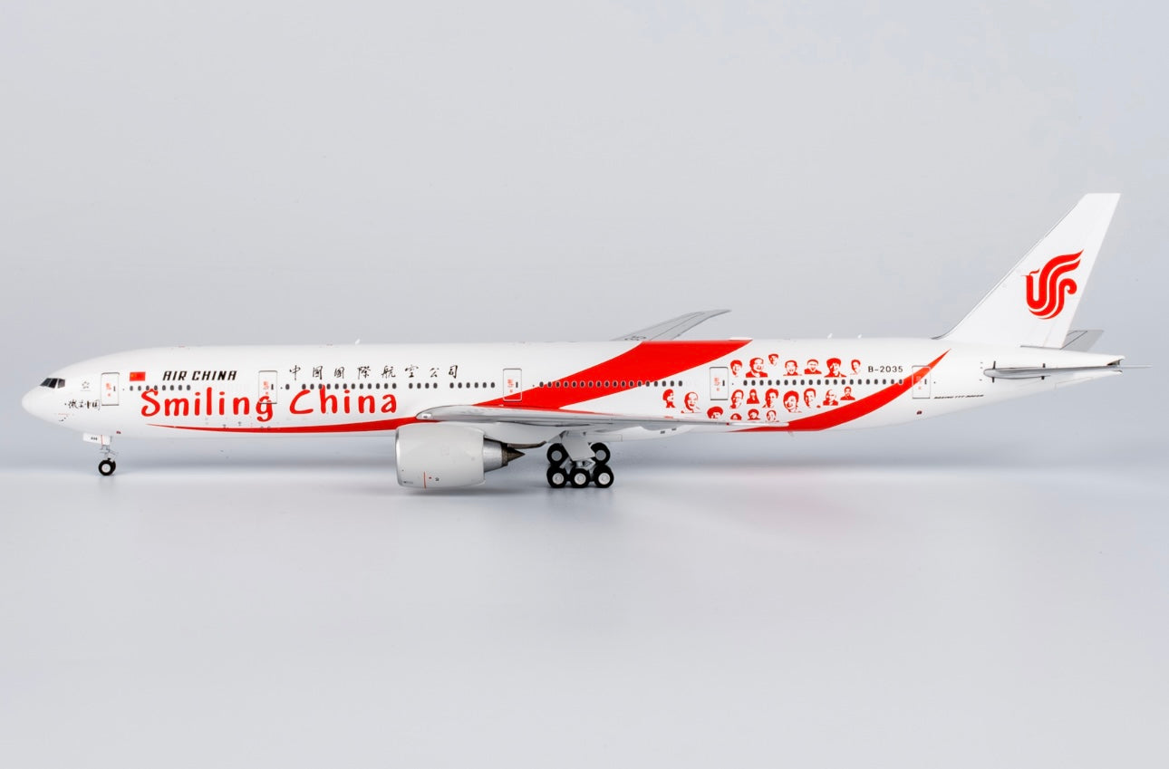1:400 Air China B777-300ER B-2035 “Smiling China” NG Models