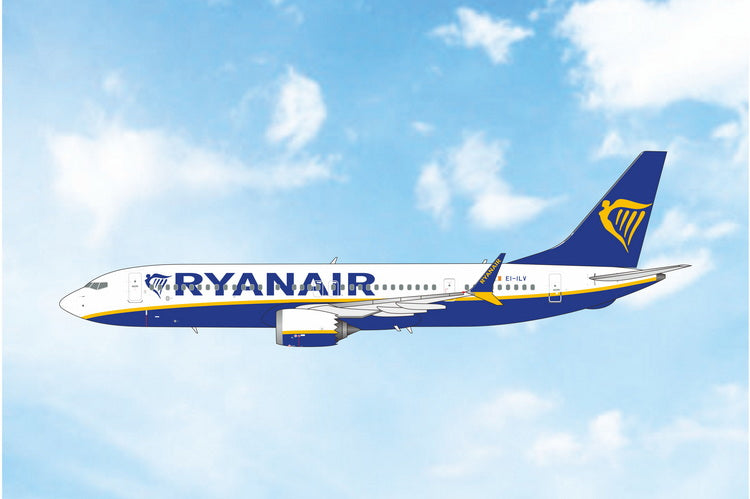 Pre-order 1:400 Ryanair B737 Max 8 Phoenix Models