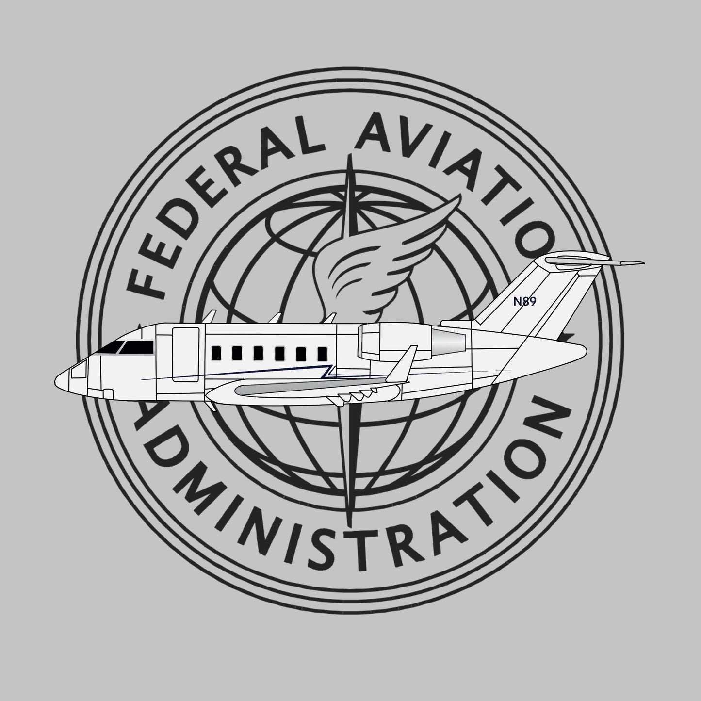 Pre-order* 1:200 F.A.A Challenger 600 N89 3D Design Deck