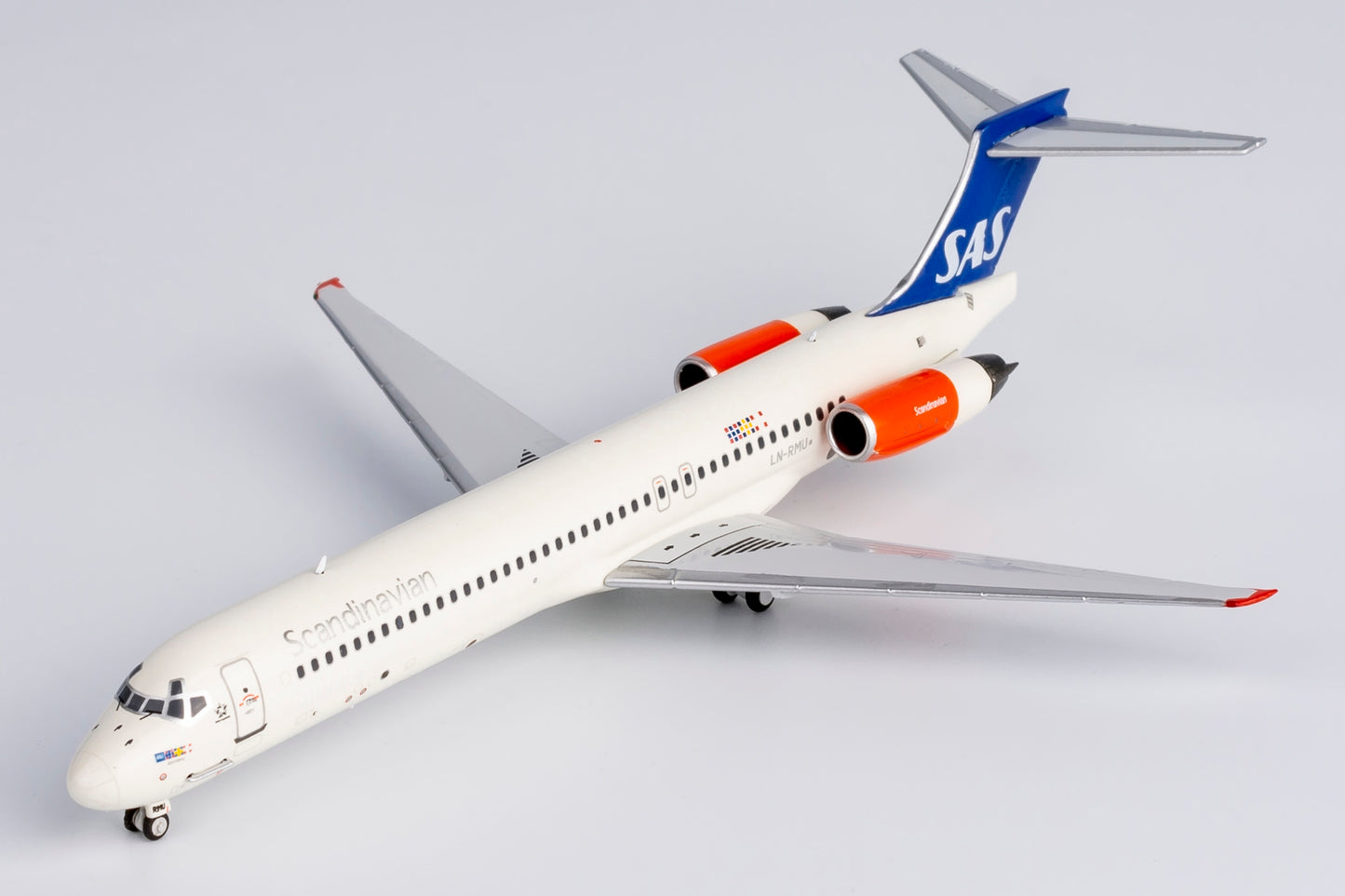1:400 SAS Scandinavian MD-87 (DC-9-87) “Grim Viking” NG Models.