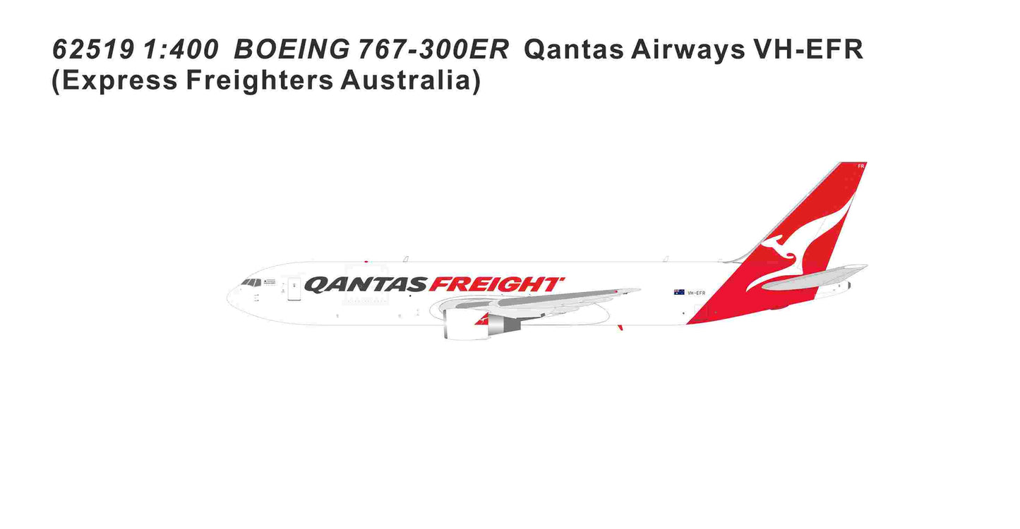 1:400 Qantas Freight B767-300 VH-EFR Pandamodel