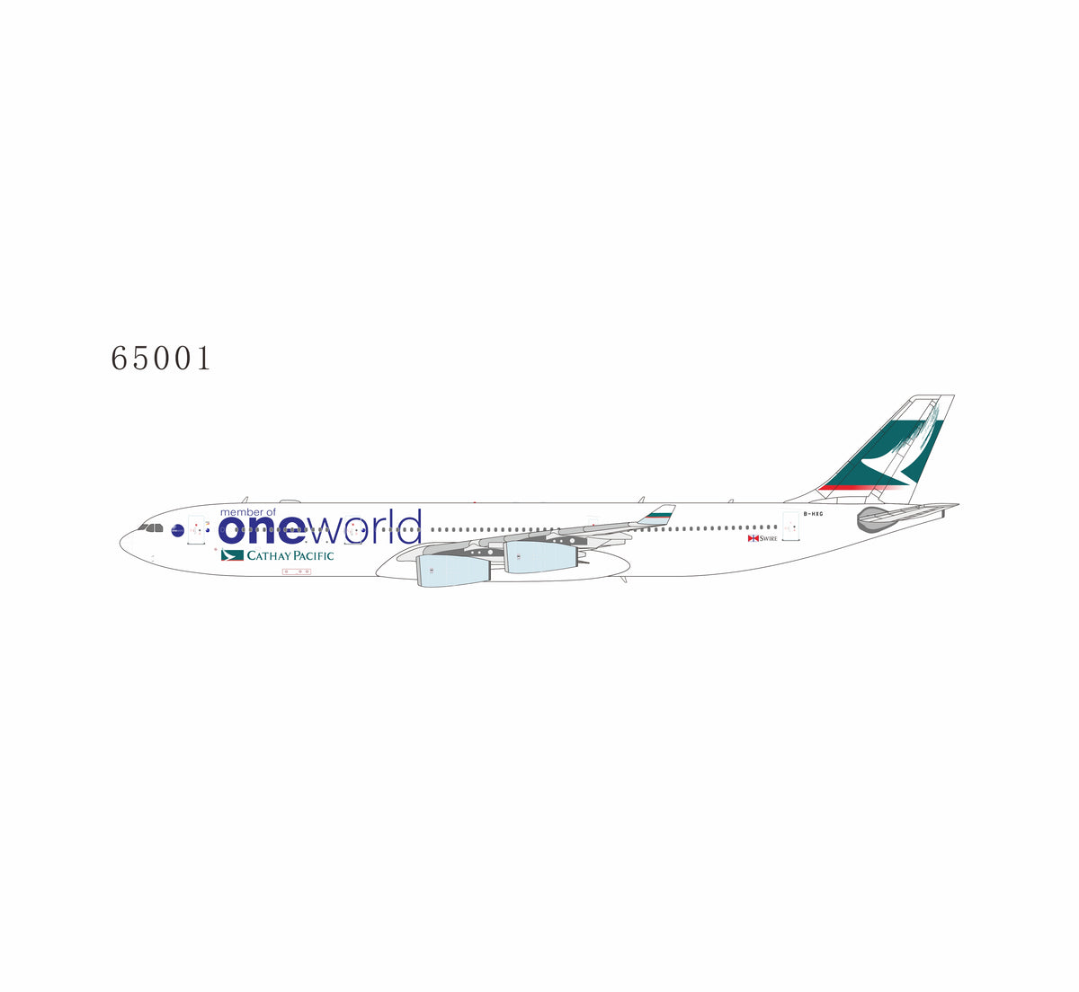 Pre-order 1:400 Cathay Pacific A340-300 “One World” NG Models