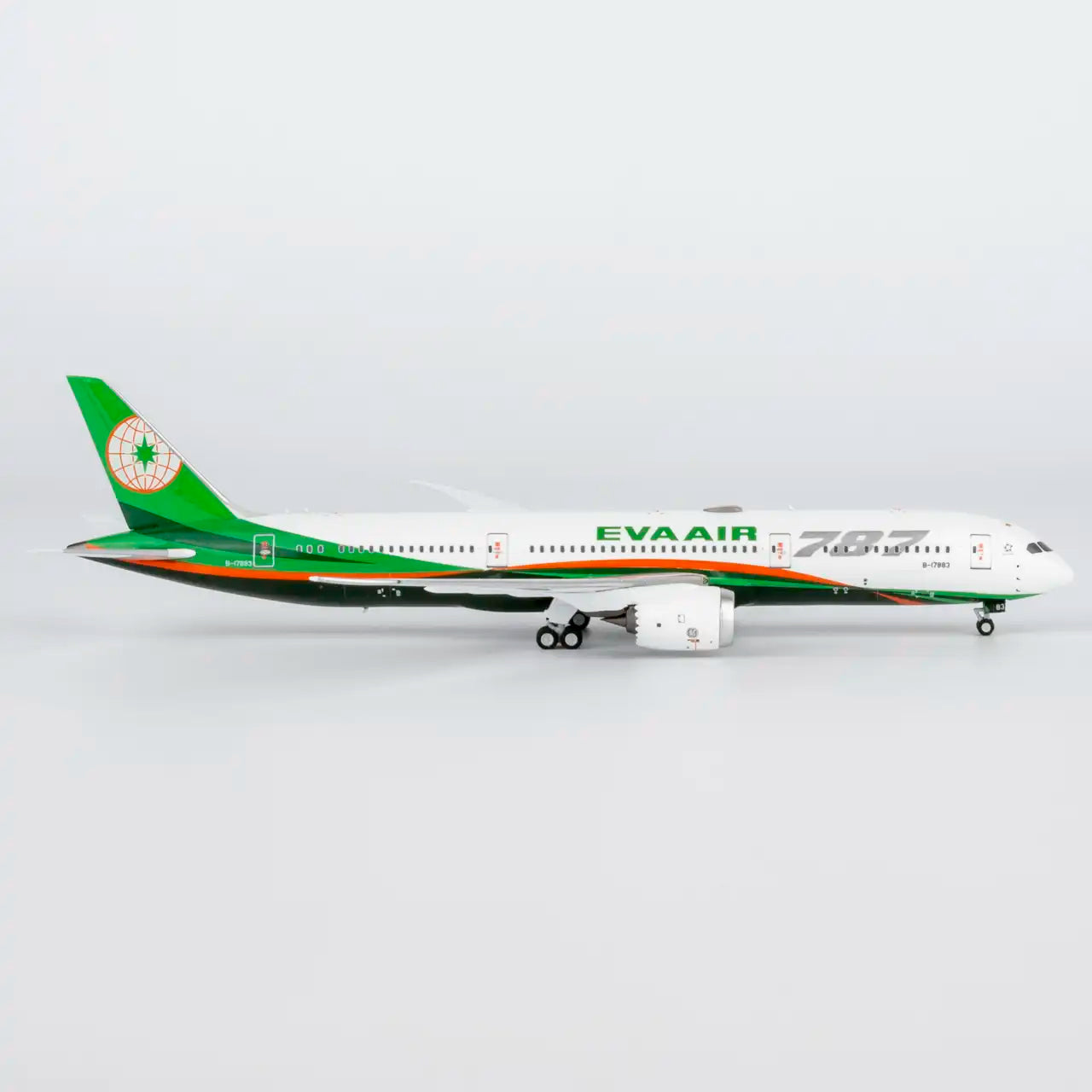 1:400 Eva Air B787-9 Dreamliner B-17882 NG Models